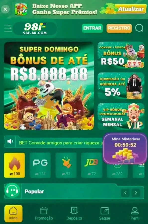 98F cassino download do aplicativo para android e ios